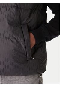 Karl Lagerfeld - KARL LAGERFELD Kamizelka 505017 554504 Czarny Regular Fit. Typ kołnierza: dekolt w karo. Kolor: czarny. Materiał: syntetyk #4