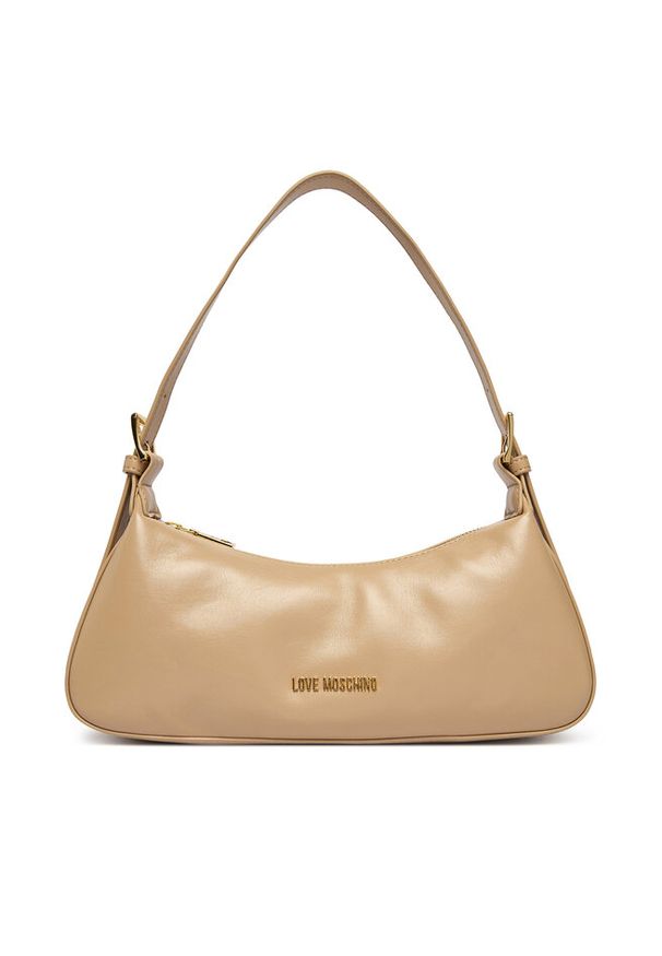 Love Moschino - Torebka LOVE MOSCHINO. Kolor: beżowy