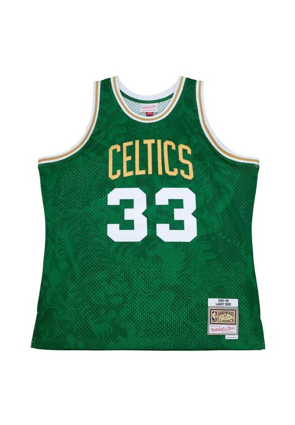 Mitchell & Ness - Koszulka Boston Celtics Swingman CNY 4.0 1985/86. Kolor: zielony. Sezon: lato. Sport: koszykówka