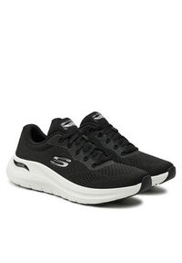 skechers - Skechers Sneakersy Arch Fit 2.0 150051/BKW Czarny. Kolor: czarny. Materiał: materiał #3