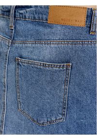 Noisy may - Noisy May Spódnica jeansowa April 27025188 Granatowy Regular Fit. Kolor: niebieski. Materiał: jeans, bawełna