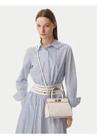 TOMMY HILFIGER - Tommy Hilfiger Torebka Th Modern Mini Satchel AW0AW18726 Kremowy. Kolor: kremowy. Materiał: skórzane #1