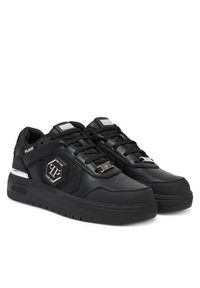 Philipp Plein - PHILIPP PLEIN Sneakersy SAES USC0766 PTE120N Czarny. Kolor: czarny. Materiał: skóra #5
