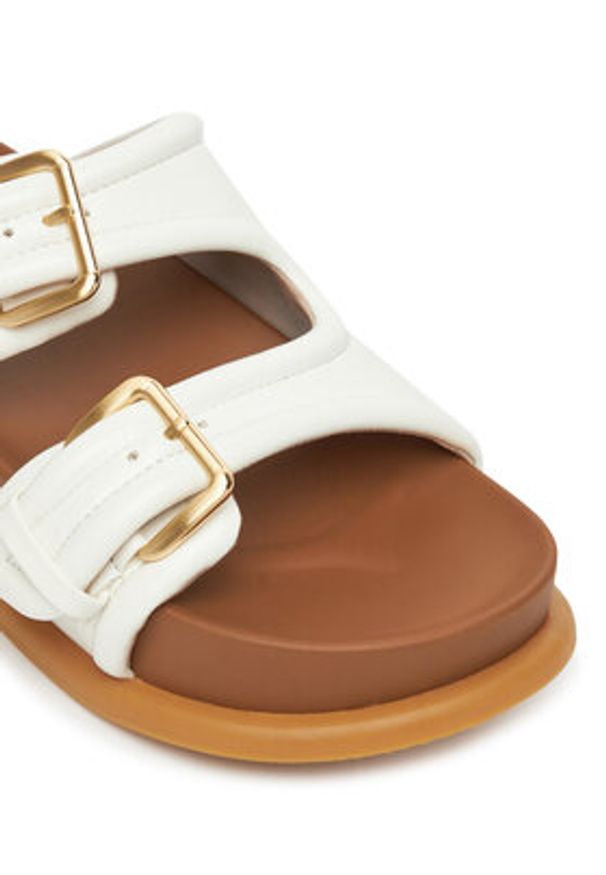 Liu Jo Sandały SA5127EX01401065 Biały. Kolor: biały. Materiał: skóra