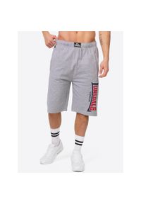 Krótka Lonsdale Logo Jam. Kolor: szary. Długość: krótkie #1