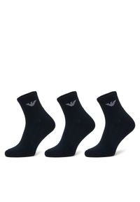 Skarpety krótkie Emporio Armani Underwear. Kolor: niebieski #1