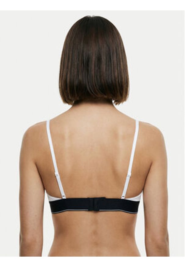 Calvin Klein Underwear Biustonosz top LV00QF8814 Biały. Kolor: biały. Materiał: syntetyk