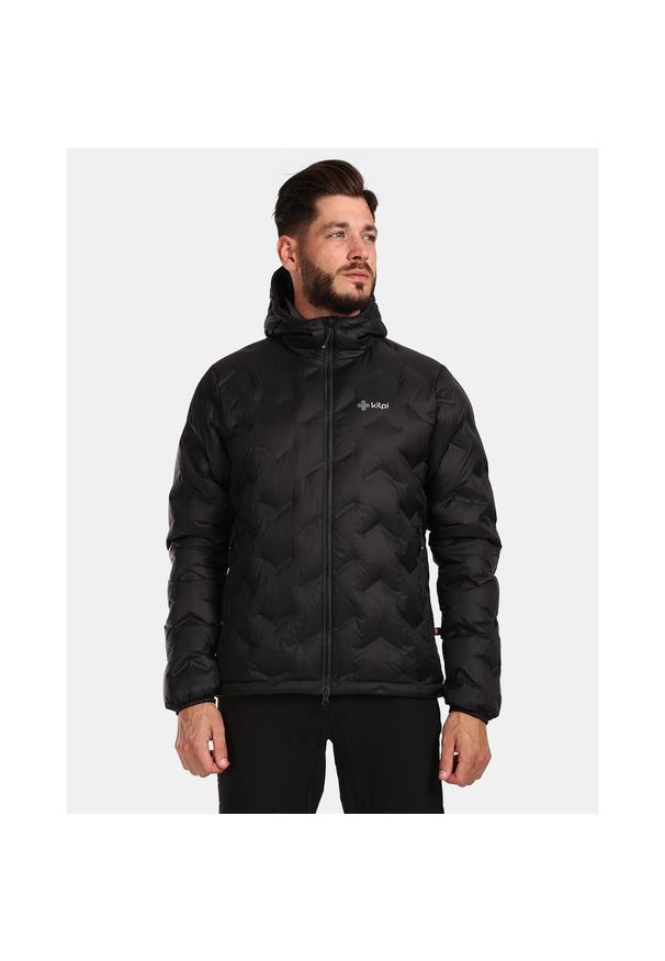 Męska kurtka puchowa Kilpi ALBERT-M. Kolor: czarny. Materiał: nylon