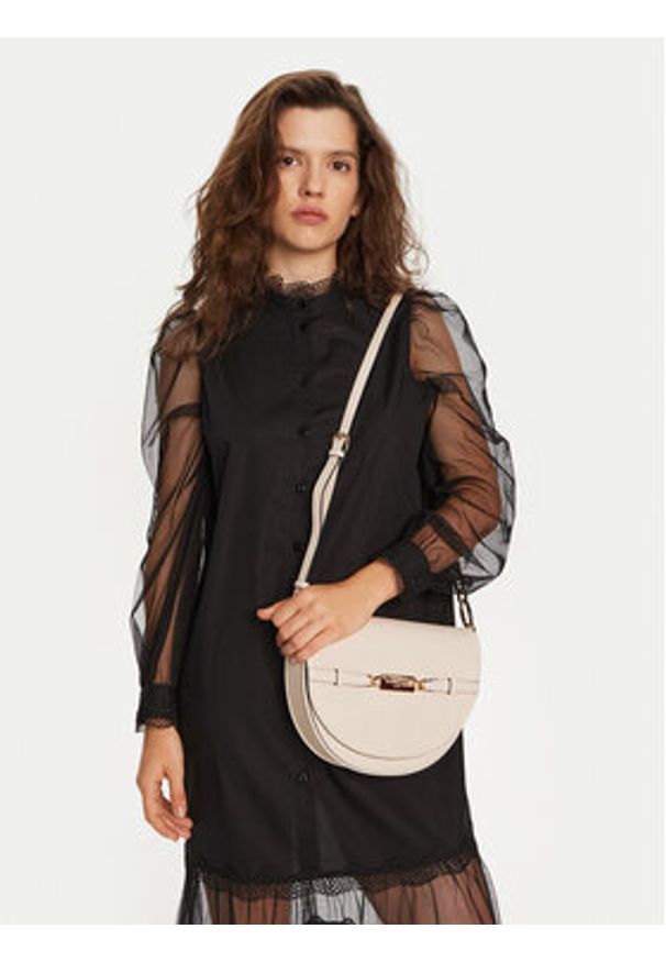TwinSet - TWINSET Torebka 242TD8343 Écru. Materiał: skórzane