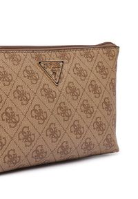Guess Kosmetyczka Laurel II Slg SWSG74 59145 Brązowy. Kolor: brązowy. Materiał: skóra
