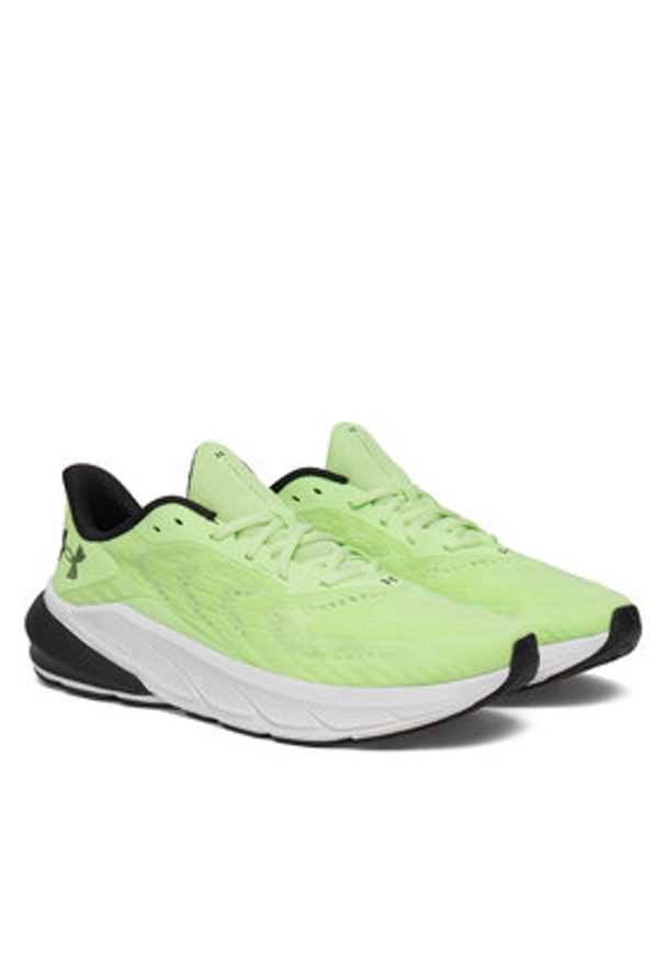Under Armour Buty do biegania UA Charged+ Turbulence 3 6006717 Zielony jasny. Kolor: zielony. Materiał: materiał
