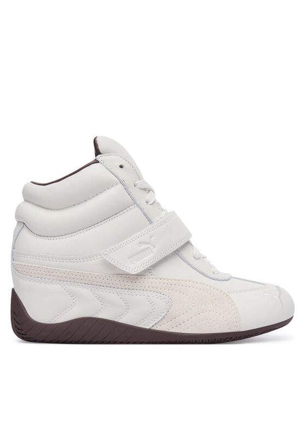 Puma Sneakersy Speedcat Wedge Croc Wns 408120 01 Szary. Kolor: szary. Materiał: zamsz, skóra