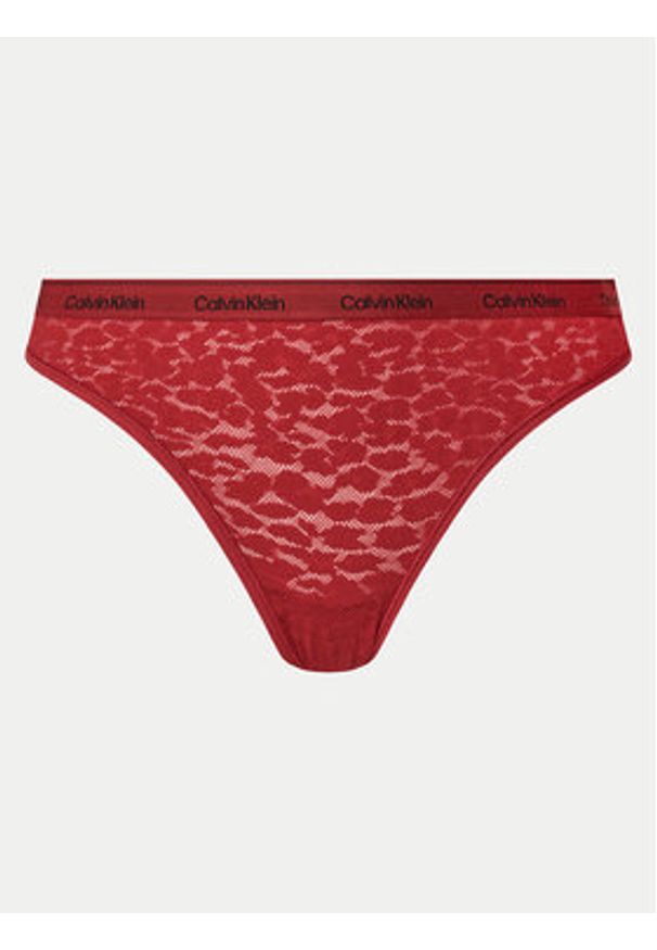 Calvin Klein Underwear Komplet 5 par fig klasycznych 000QD5253E Kolorowy. Materiał: syntetyk. Wzór: kolorowy