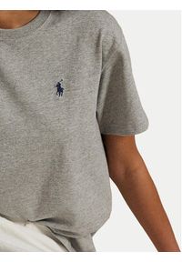 Polo Ralph Lauren T-Shirt 211967104003 Szary Relaxed Fit. Typ kołnierza: polo. Kolor: szary. Materiał: bawełna #5