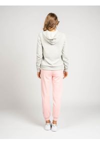 Trussardi Jeans - Trussardi Sport Spodnie | 44P00010 1T000657 | Kobieta | Różowy. Kolor: różowy. Materiał: bawełna. Wzór: nadruk. Styl: sportowy #5