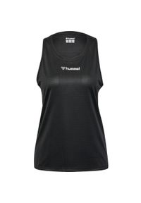 Damski tank top Hummel. Kolor: czarny. Materiał: materiał. Sport: bieganie #1