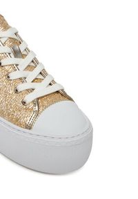 Guess Sneakersy 177169 Złoty. Kolor: złoty. Materiał: materiał