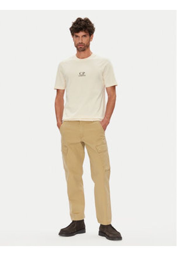 C.P. Company T-Shirt 19CMTS106A006586W Zielony Regular Fit. Kolor: zielony. Materiał: bawełna