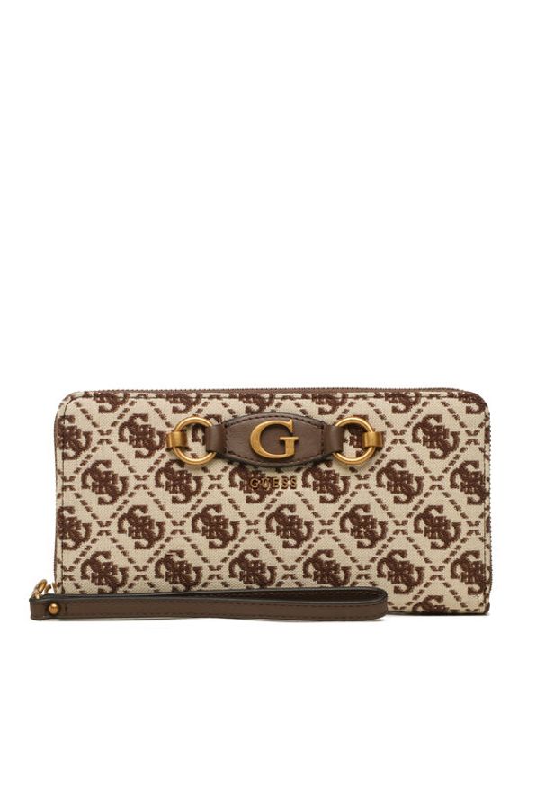 Duży Portfel Damski Guess. Kolor: brązowy