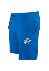 ZFOAM - Szorty męskie Athl DPT – 100% bawełna, sportowe. Kolor: niebieski. Materiał: bawełna. Sport: fitness #1