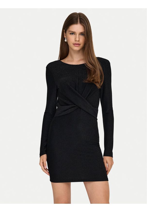 only - ONLY Sukienka koktajlowa Rich 15360278 Czarny Regular Fit. Kolor: czarny. Materiał: syntetyk. Styl: wizytowy