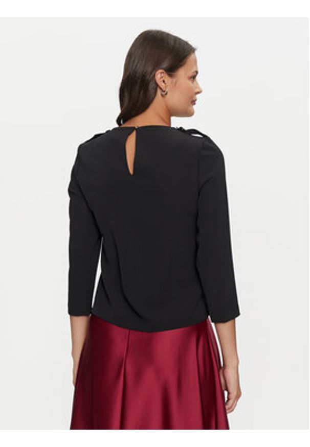 Rinascimento Bluzka CFC0119904003 Czarny Regular Fit. Kolor: czarny. Materiał: syntetyk