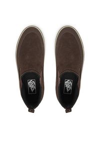 Vans Sneakersy MTE Mid-Slip Insulated VN000DANBRO1 Brązowy. Kolor: brązowy. Materiał: skóra, zamsz #5