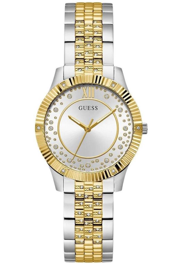 Zegarek damski Guess GW0765L1 CYRKONIE srebrny. Kolor: srebrny