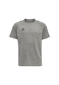 Koszulka dziecięca Hummel hmlCore. Kolor: szary. Materiał: poliester, materiał. Sport: piłka ręczna #1