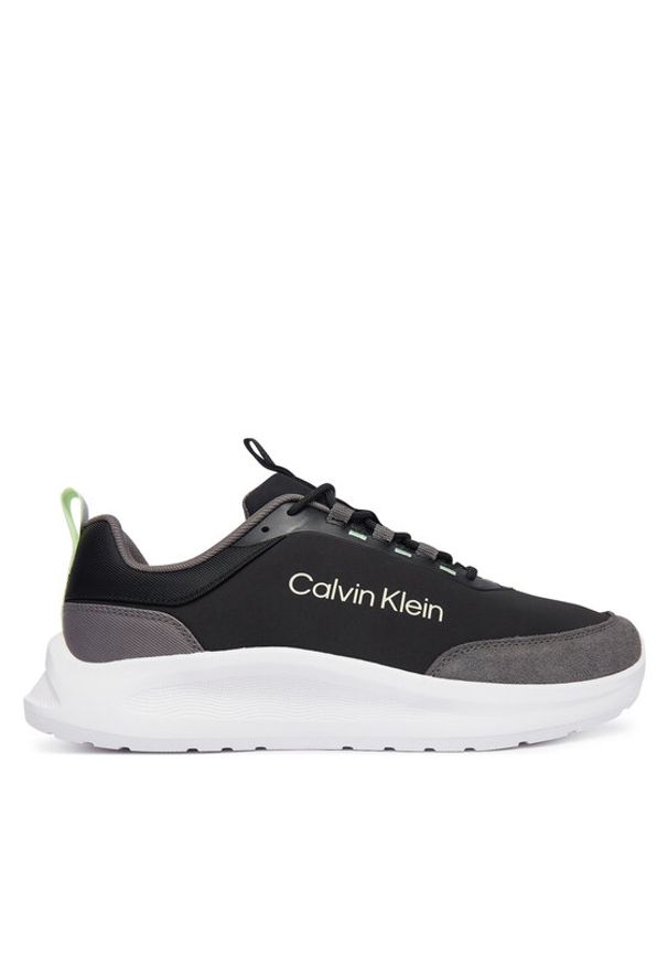 TOMMY HILFIGER - Tommy Hilfiger Sneakersy Light Eva Runn Ess Laceup Ny-Su HM0HM02342 Czarny. Kolor: czarny. Materiał: materiał