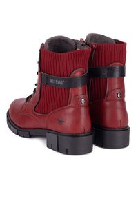 Mustang Trzewiki 1443-502 Czerwony. Kolor: czerwony. Materiał: materiał #4