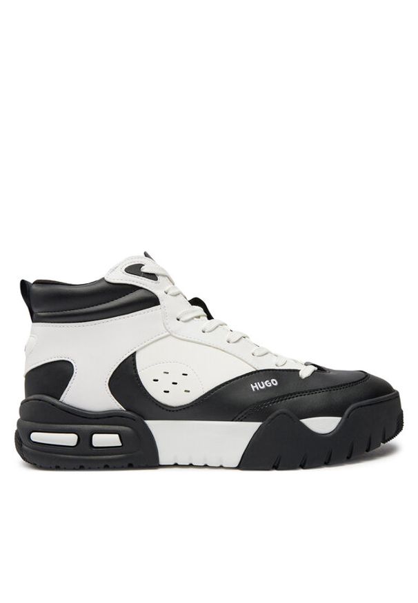 Hugo - HUGO Sneakersy Kedge 50523969 Biały. Kolor: biały. Materiał: skóra