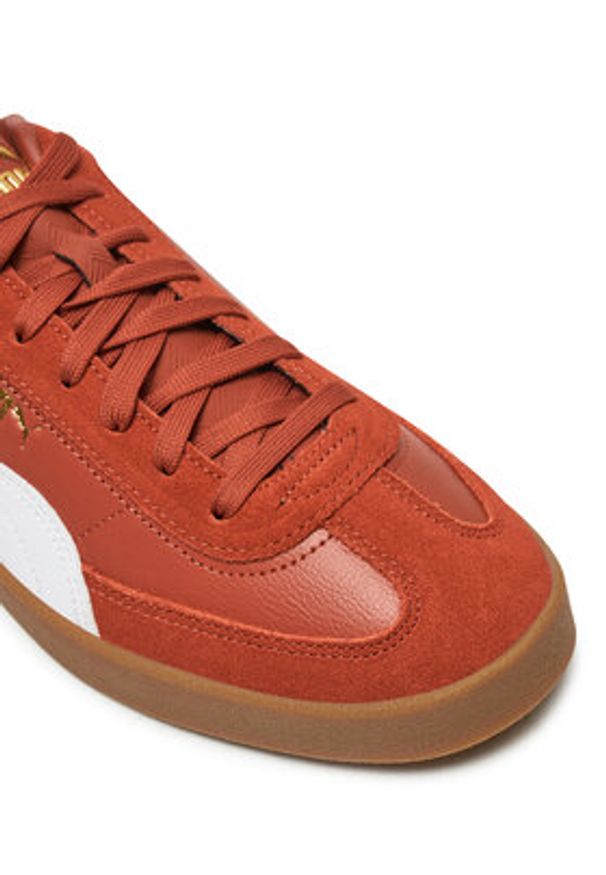 Puma Sneakersy Club II Era 397447 16 Czerwony. Kolor: czerwony. Materiał: skóra