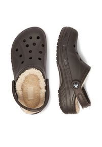 Crocs Klapki C-BAYA LINED CLOG 205969-206 Brązowy. Kolor: brązowy #6
