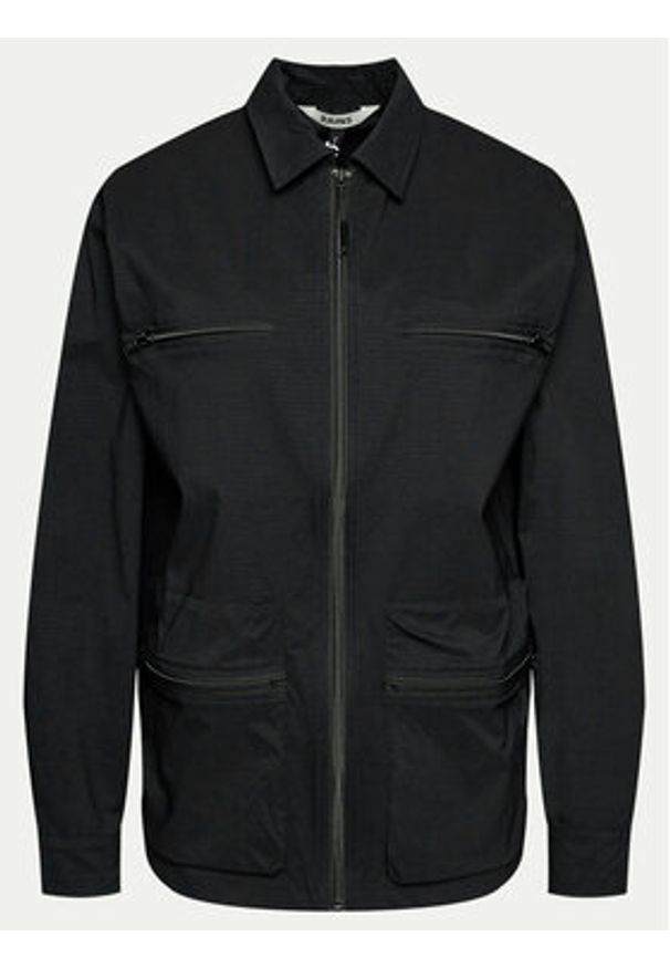 Rains Koszula Tomar Overshirt 19320 Czarny Regular Fit. Kolor: czarny. Materiał: syntetyk