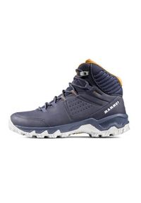 Buty trekkingowe damskie Mammut Nova Mid Iv Gtx. Wysokość cholewki: za kostkę. Kolor: wielokolorowy. Materiał: materiał, skóra. Szerokość cholewki: normalna