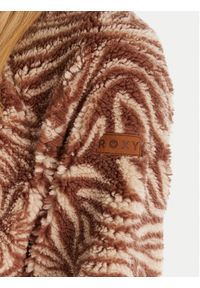 Roxy Polar Blury Cloud 236ERJPF03 Brązowy Regular Fit. Kolor: brązowy. Materiał: syntetyk #4