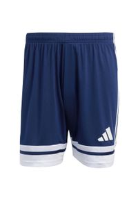 Adidas - Spodenki męskie adidas Squadra 25. Kolor: biały, wielokolorowy, niebieski