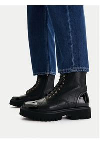 Badura Trzewiki JIAO-SLT179-2-2 Czarny. Kolor: czarny. Materiał: skóra #8