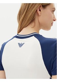EA7 Emporio Armani Koszulka techniczna 7W000199 AF13282 M0058 Biały Regular Fit. Kolor: biały. Materiał: syntetyk #5