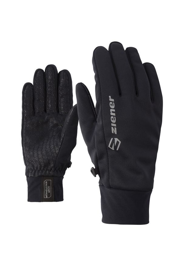 Rękawiczki zimowe Ziener Irios GTX INF Touch. Kolor: czarny. Sezon: zima. Sport: turystyka piesza