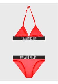 Calvin Klein Swimwear Strój kąpielowy KY0KY00087 Czerwony. Kolor: czerwony. Materiał: syntetyk #1