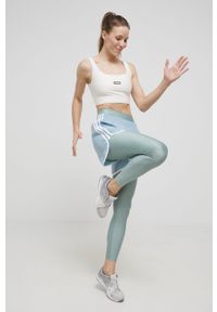 adidas Performance szorty do biegania Marathon 20 HC1765 damskie gładkie high waist. Stan: podwyższony. Kolor: niebieski. Materiał: materiał, dzianina, skóra, tkanina, poliester. Wzór: gładki #2