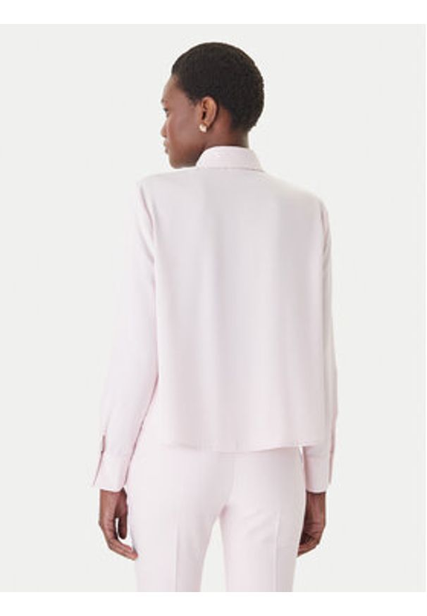 Rinascimento Koszula CFC0127637003 Różowy Regular Fit. Kolor: różowy. Materiał: syntetyk