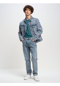 Big-Star - Spodnie jeans męskie Harper 211. Kolor: niebieski #7