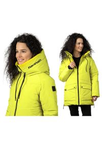 Płaszczyk kurtka turystyczna Hannah Rebeca. Kolor: żółty. Sport: turystyka piesza #1