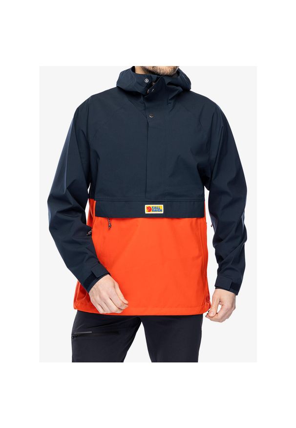 Fjällräven - Kurtka przeciwdeszczowa męska Fjallraven Vardag Hydratic Anorak. Kolor: niebieski