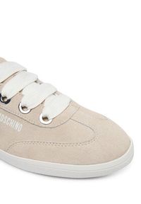 Love Moschino - LOVE MOSCHINO Sneakersy JA15142G1OIG0110 Écru. Materiał: skóra, zamsz #2