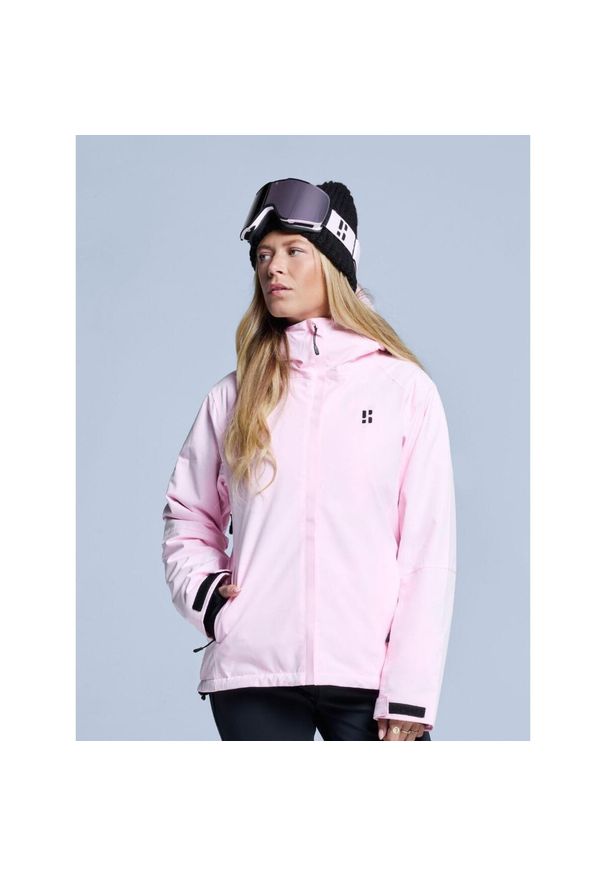 POEDERBAAS - Kurtka narciarska damska - Arctic - Ocieplana 2L - Powder Rose. Kolor: różowy. Sezon: zima. Sport: narciarstwo