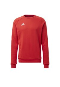 Adidas - Bluza treningowa adidas Core 18 SW Top M CV3961. Kolor: czerwony, biały, wielokolorowy